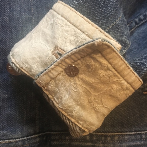 J. Jill Denim Blue Jean Jacket, XS - Picture 11 of 12